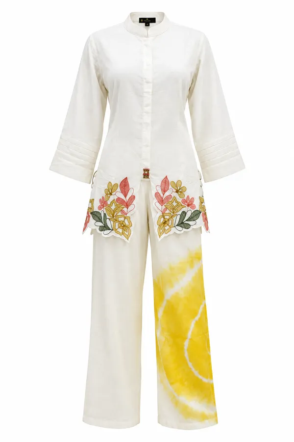 Off_White_Muslin_Relaxed_Floral_Embroidered_Tie-Dye_Co-Ord_Set_For_Women