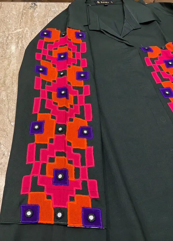 Black_Cotton_Relaxed_Contrast_Patchwork_Co-Ord_Set_For_Women