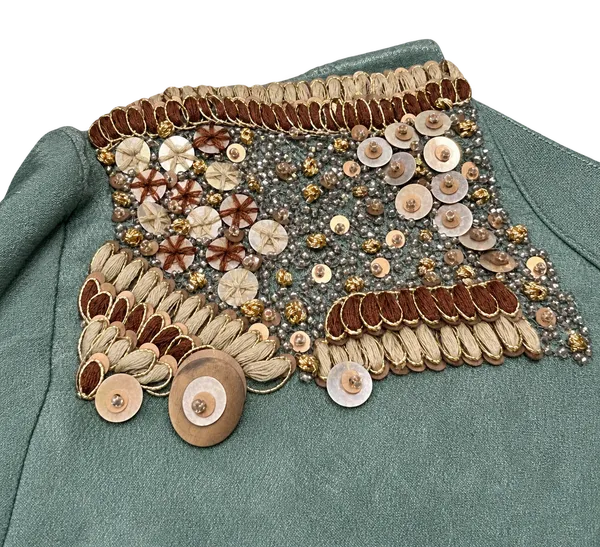 Sage_Green_Chinon_Embroidered_Kurta_Pant_Set_For_Women
