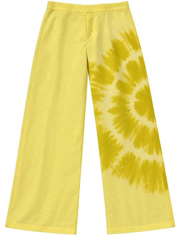 Yellow_Muslin_Straight_Floral_Embroidered_Kurta_Pant_Set_For_Women
