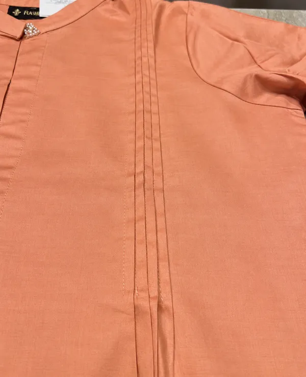 Orange_Cotton_Relaxed_Swan_Embroidered_Co-Ord_Set_For_Women