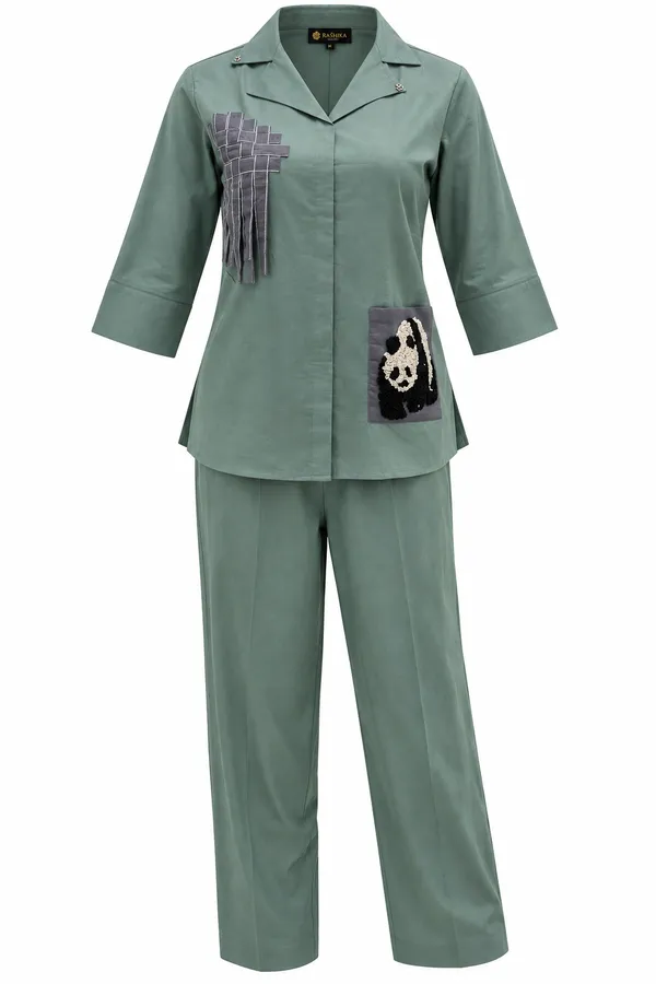 Sage_Green_Cotton_Relaxed_Panda_Embroidered_Co-Ord_Set_For_Women