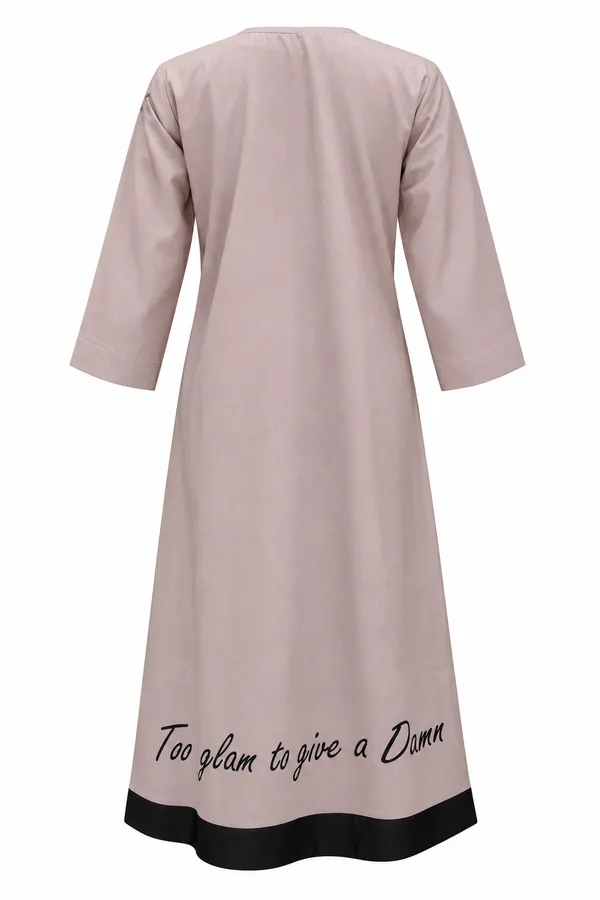 Blush_Pink_Cotton_A-Line_Graphic_Print_Zipper_Dress_For_Women