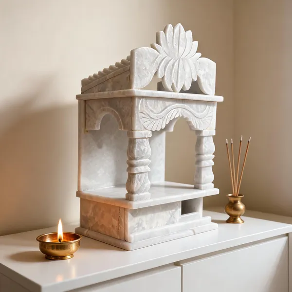 White_Marble_Carved_Pillar_Design_Pooja_Mandir