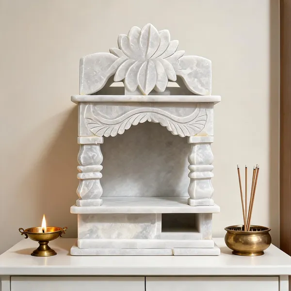 White_Marble_Carved_Pillar_Design_Pooja_Mandir