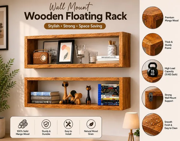 Mango_Wood_Natural_Finish_Floating_Wall_Shelves