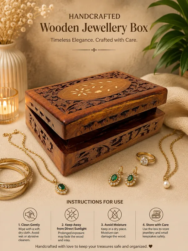 Handcarved_Wooden_Floral_Inlay_Jewellery_Box