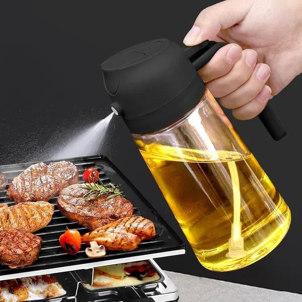 Glass_2_In_1_Oil_Sprayer_And_Dispenser_Bottle_470Ml_-_Pack_of_2