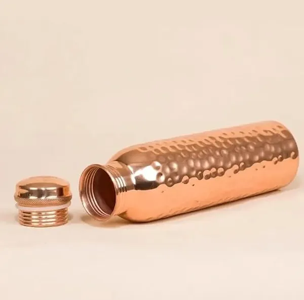 Copper_Hammered_Finish_Water_Bottle