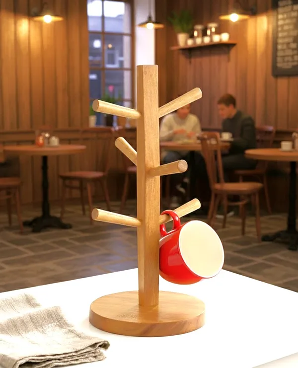 Wooden_Tree_Style_Coffee_Mug_Holder_Stand