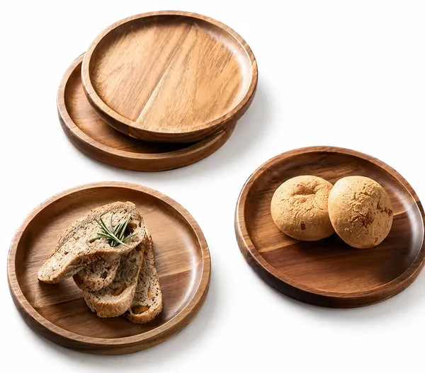 Acacia_Wood_Round_Serving_Plates_Set_Of_4