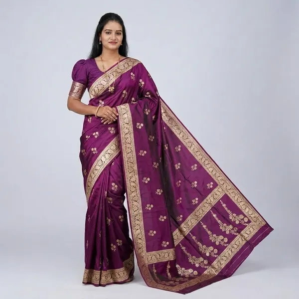 Purple_Narayani_Silk_Floral_Embroidered_Saree_For_Women