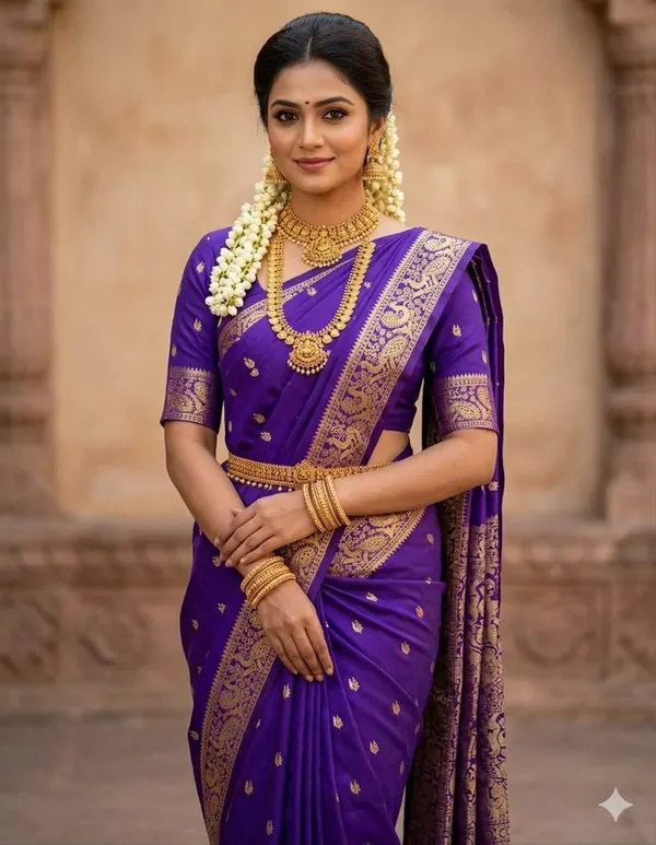 Royal_Purple_Banarasi_Silk_Saree
