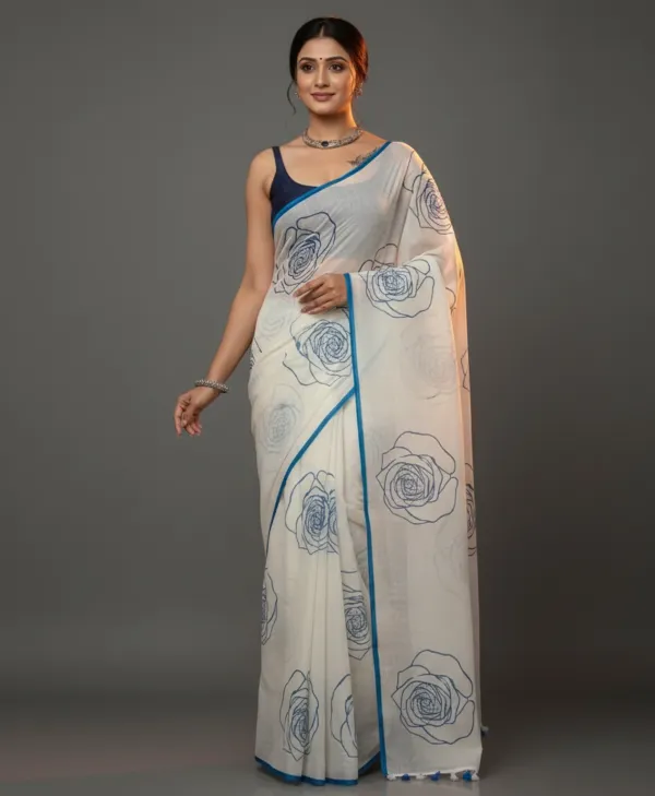 off-white_(or_ivory)_linen-cotton_blend_saree