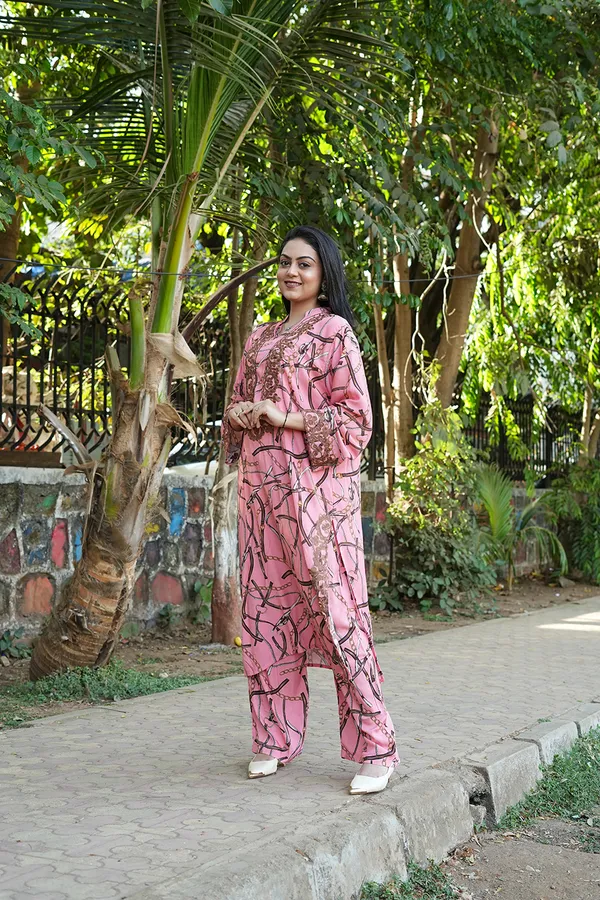 Pink_Viscose_Rayon_Co_Ords_Set_For_Women