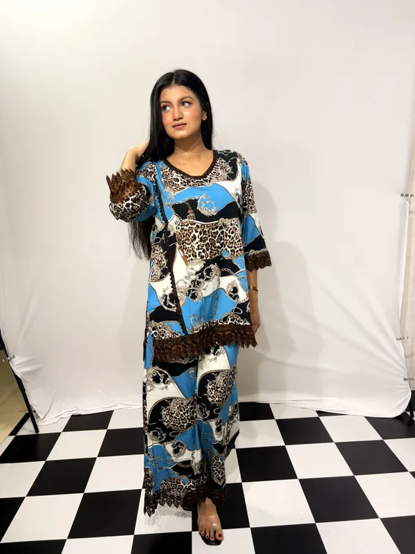 Multicolour_Viscose_Rayon_Printed_Lace_Trim_Co_Ords_Set_For_Women