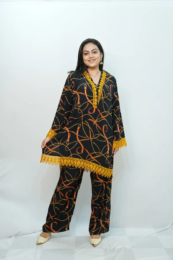 Yellow_Black_Viscose_Rayon_Co_Ords_Set_For_Women