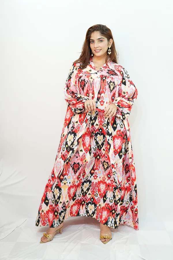 Multicolour_Viscose_Rayon_Printed_Gown_For_Women