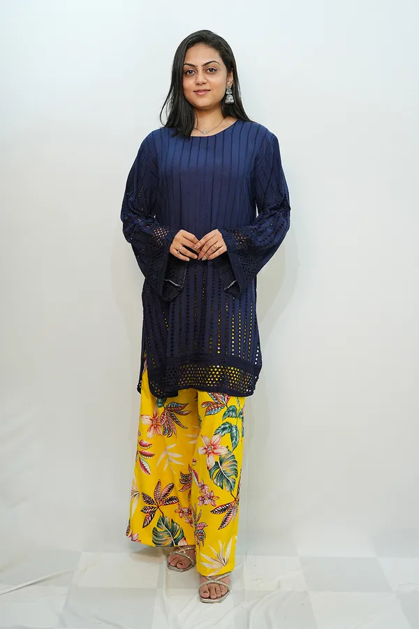 Blue_Viscose_Rayon_Co_Ords_Set_For_Women