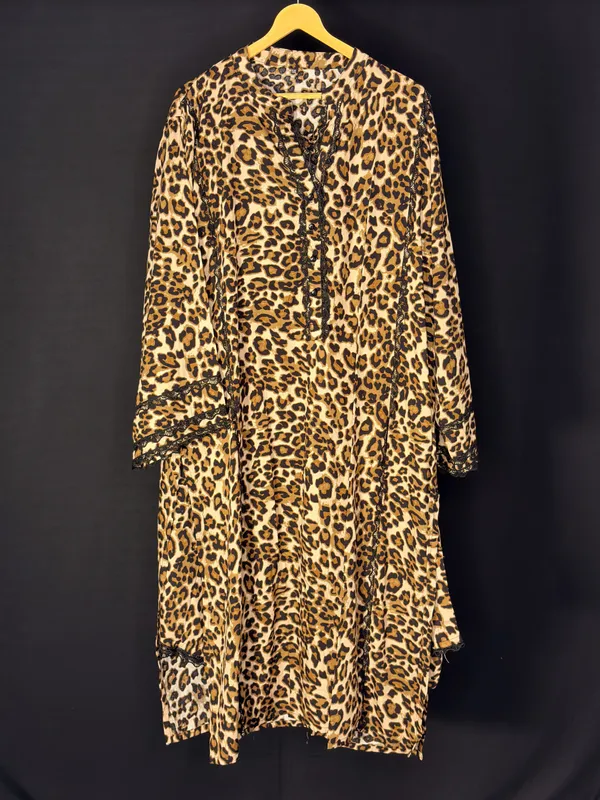 Yellow_Black_Viscose_Rayon_Long_Sleeve_Co-ord_Set_For_Women