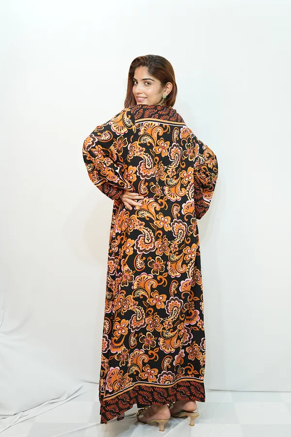Multicolour_Viscose_Rayon_Gown_For_Women