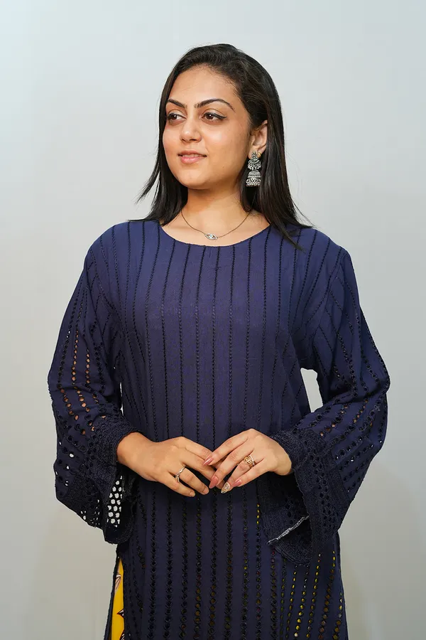 Blue_Viscose_Rayon_Co_Ords_Set_For_Women