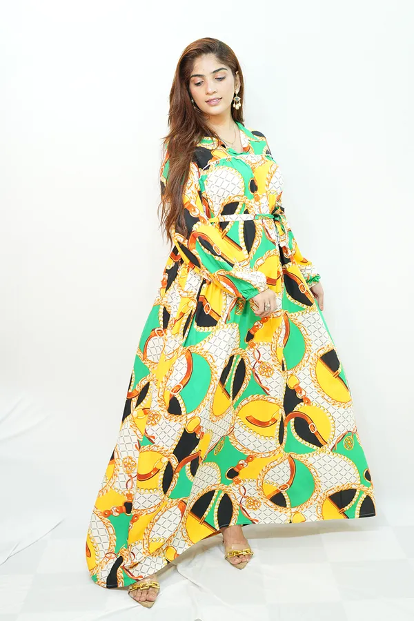 Multicolour_Viscose_Rayon_Gown_For_Women