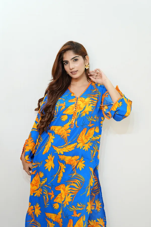Yellow_Blue_Viscose_Rayon_Co_Ords_Set_For_Women