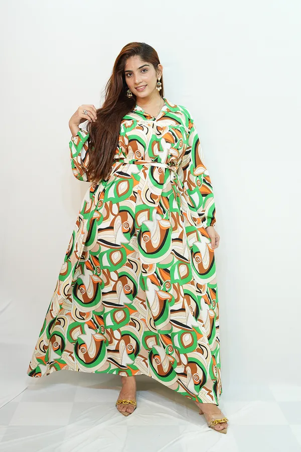 Multicolour_Viscose_Rayon_Gown_For_Women