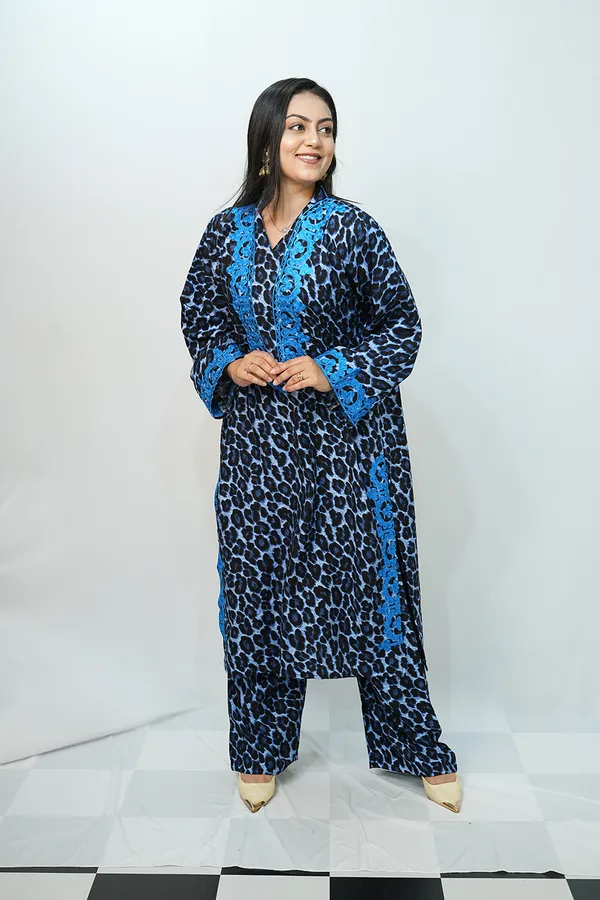 Blue_Viscose_Rayon_Co_Ords_Set_For_Women
