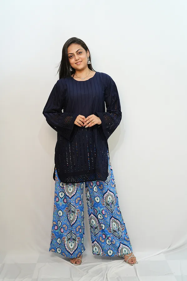 Black_Blue_Viscose_Rayon_Co_Ords_Set_For_Women