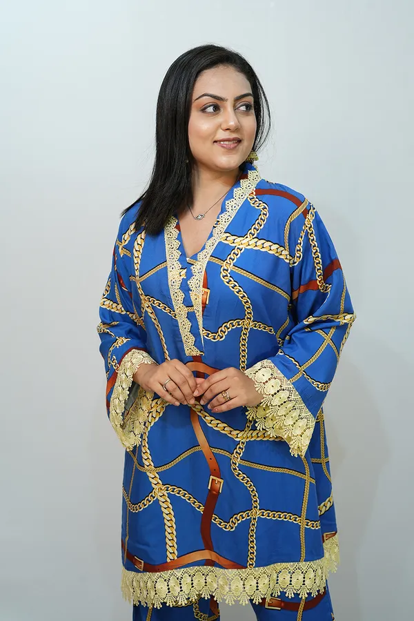Blue_Yellow_Viscose_Rayon_Co_Ords_Set_For_Women