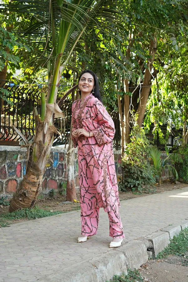 Pink_Viscose_Rayon_Co_Ords_Set_For_Women
