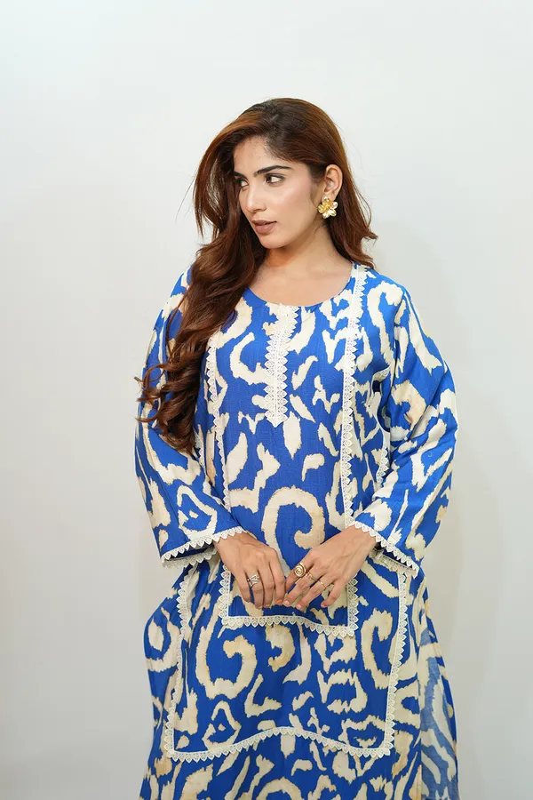 Blue_White_Viscose_Rayon_Co_Ords_Set_For_Women