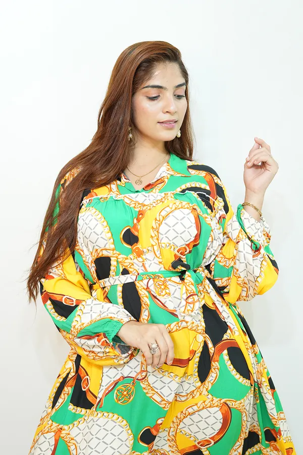 Multicolour_Viscose_Rayon_Gown_For_Women