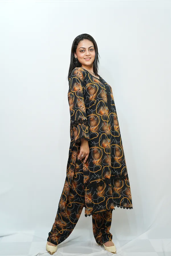 Black_Yellow_Viscose_Rayon_Co_Ords_Set_For_Women