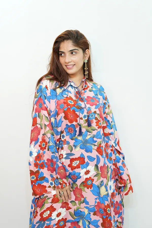 Multicolour_Viscose_Rayon_Gown_For_Women