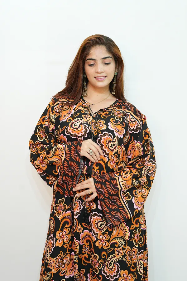 Multicolour_Viscose_Rayon_Gown_For_Women