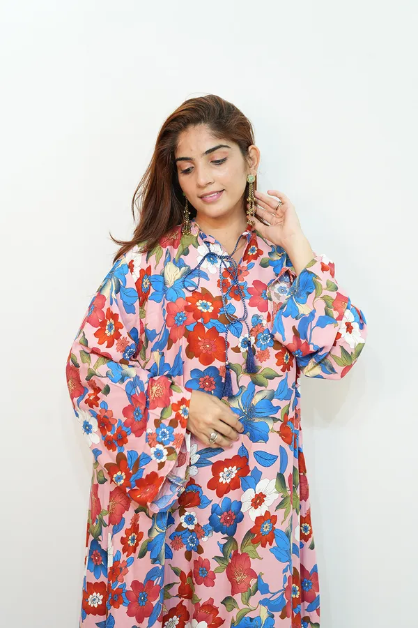 Multicolour_Viscose_Rayon_Gown_For_Women