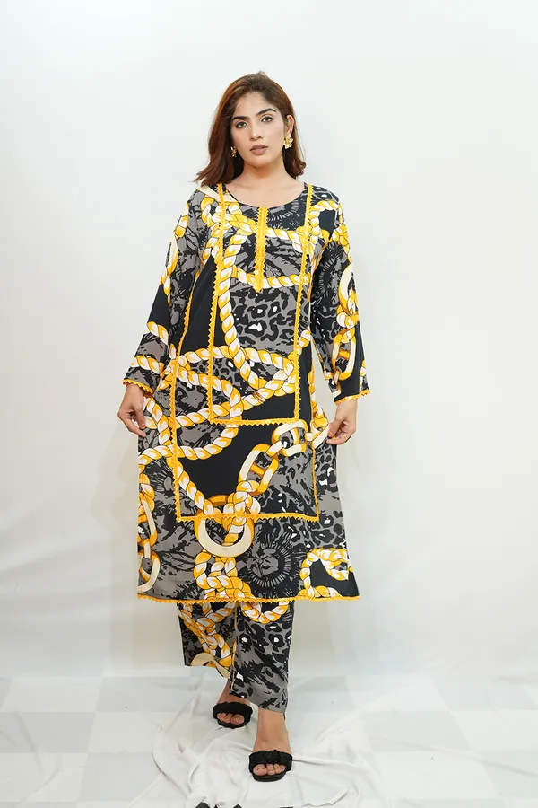 Yellow_Black_Viscose_Rayon_Co_Ords_Set_For_Women