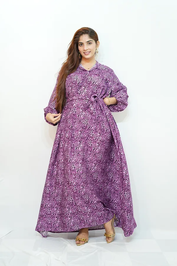 Purple_Viscose_Rayon_Gown_For_Women