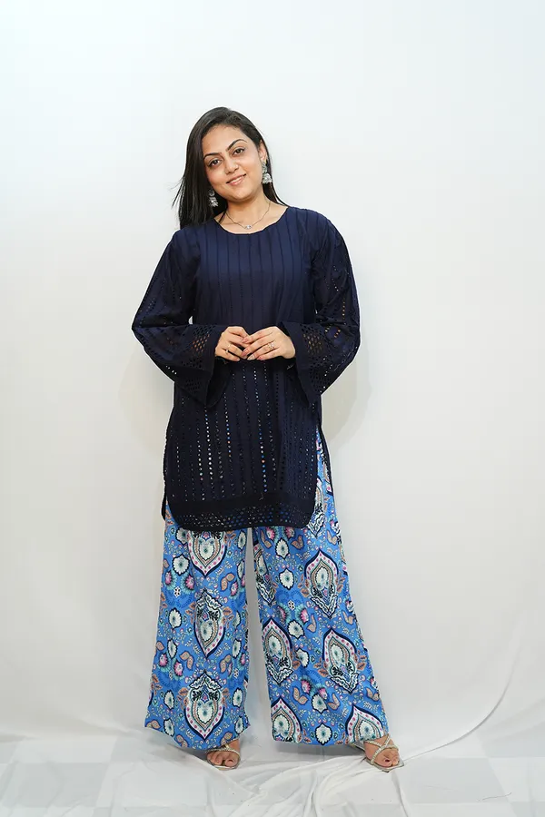 Black_Blue_Viscose_Rayon_Co_Ords_Set_For_Women