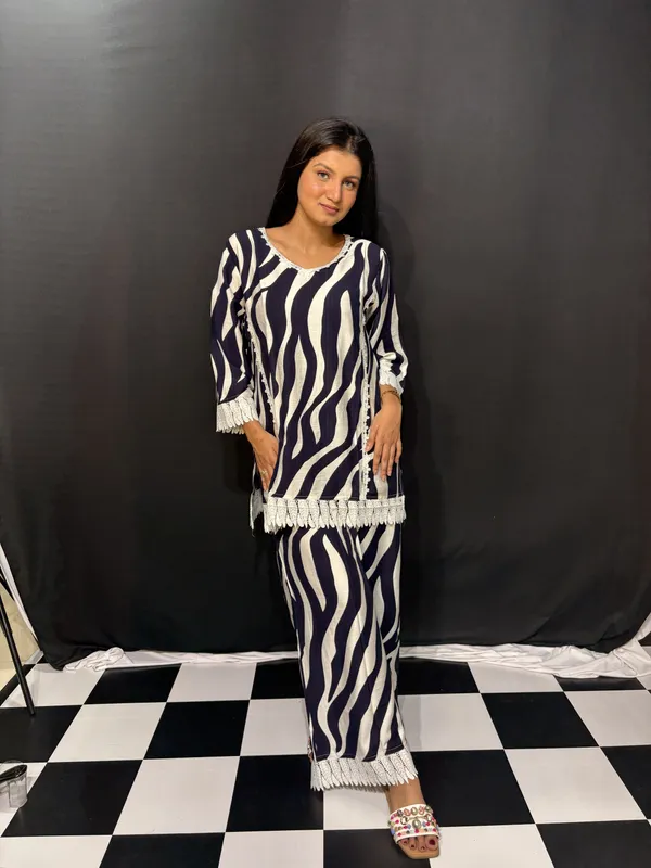 Black_White_Viscose_Rayon_Zebra_Print_Co_Ords_Set_For_Women
