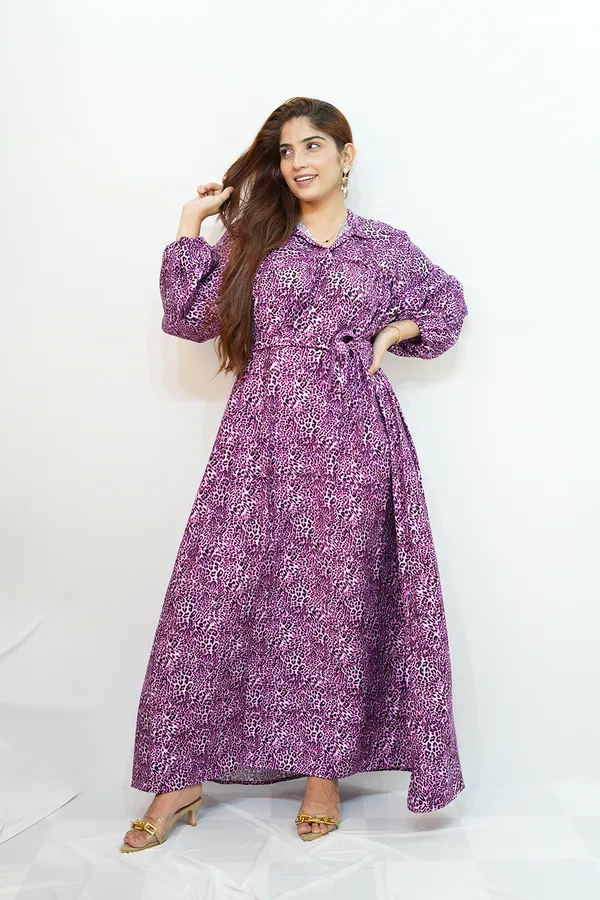 Purple_Viscose_Rayon_Gown_For_Women