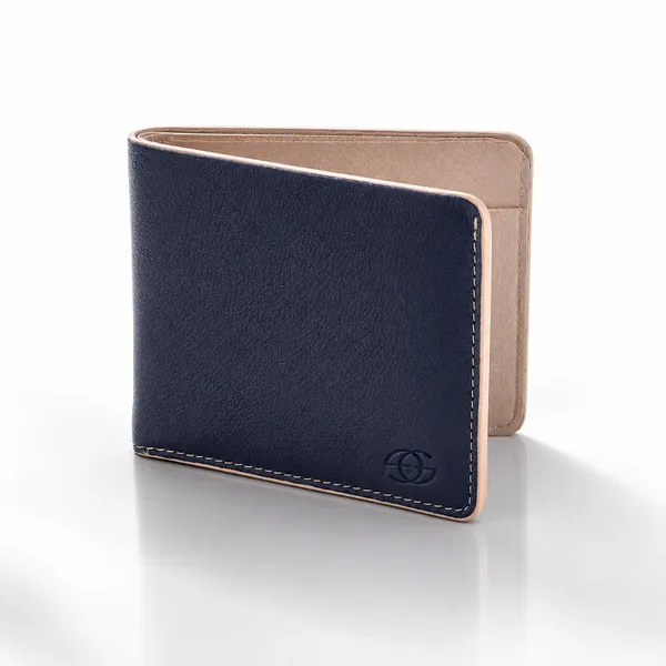 Navy_Blue_Genuine_Leather_Bifold_Wallet_For_Men