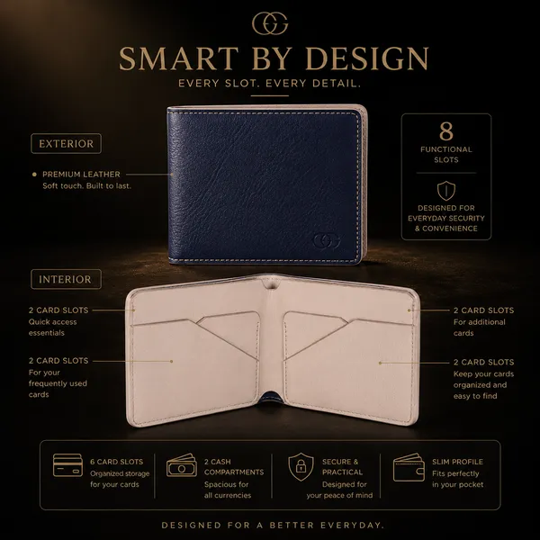 Navy_Blue_Genuine_Leather_Bifold_Wallet_For_Men