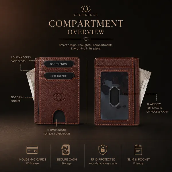 Maroon_Genuine_Leather_Card_Holder_Wallet_With_Money_Clip_For_Men