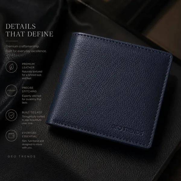 Navy_Blue_Genuine_Leather_Bifold_Wallet_For_Men