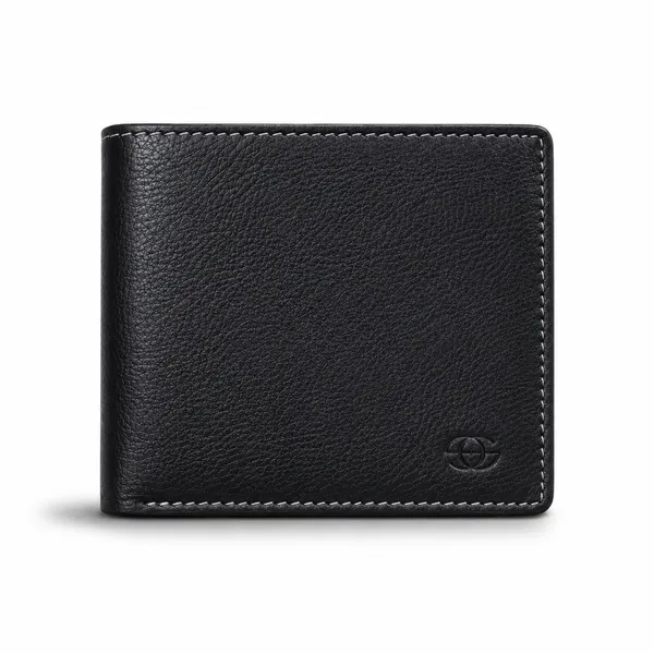 Black_Genuine_Leather_Bi-Fold_Wallet_For_Men