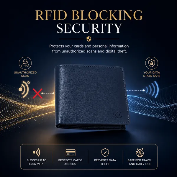 Navy_Blue_Genuine_Leather_Bifold_Wallet_For_Men